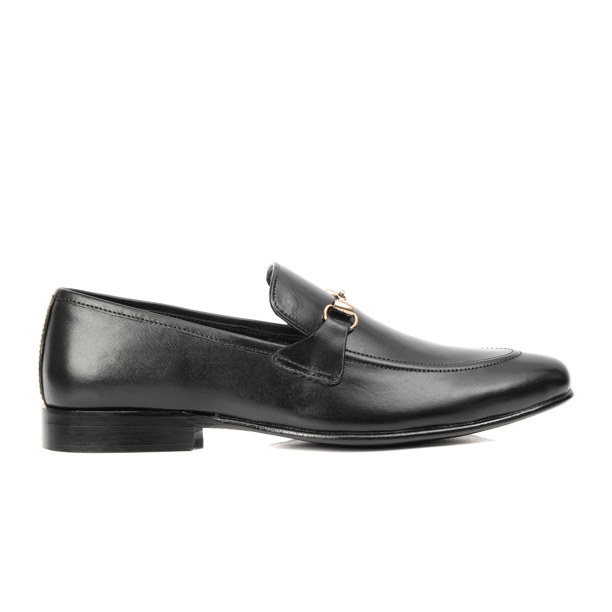 CS-01 Black Cow Leather Loafers