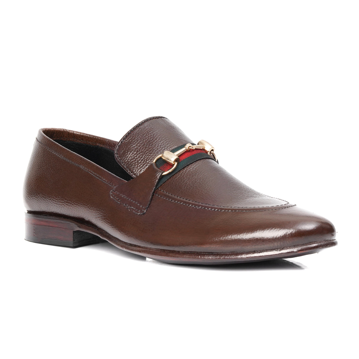 CS-06 Brown Cow Leather Loafers