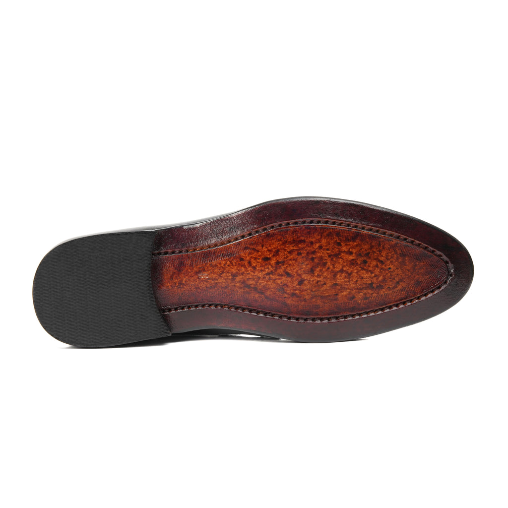 CS-01 Black Cow Leather Loafers