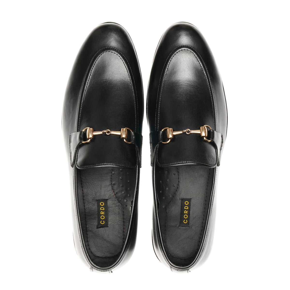 CS-01 Black Cow Leather Loafers