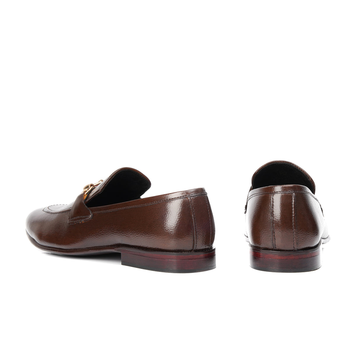 CS-06 Brown Cow Leather Loafers