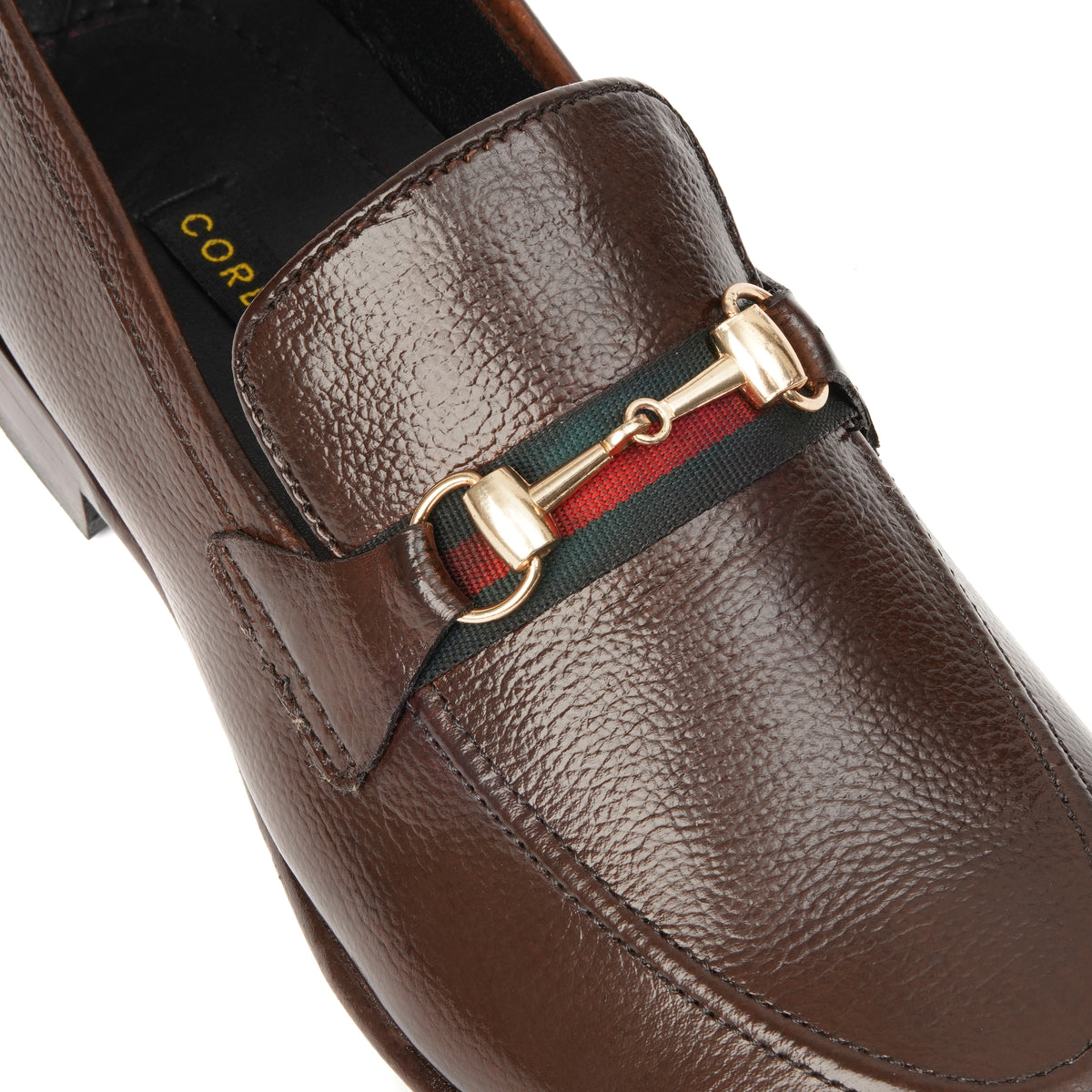 CS-06 Brown Cow Leather Loafers